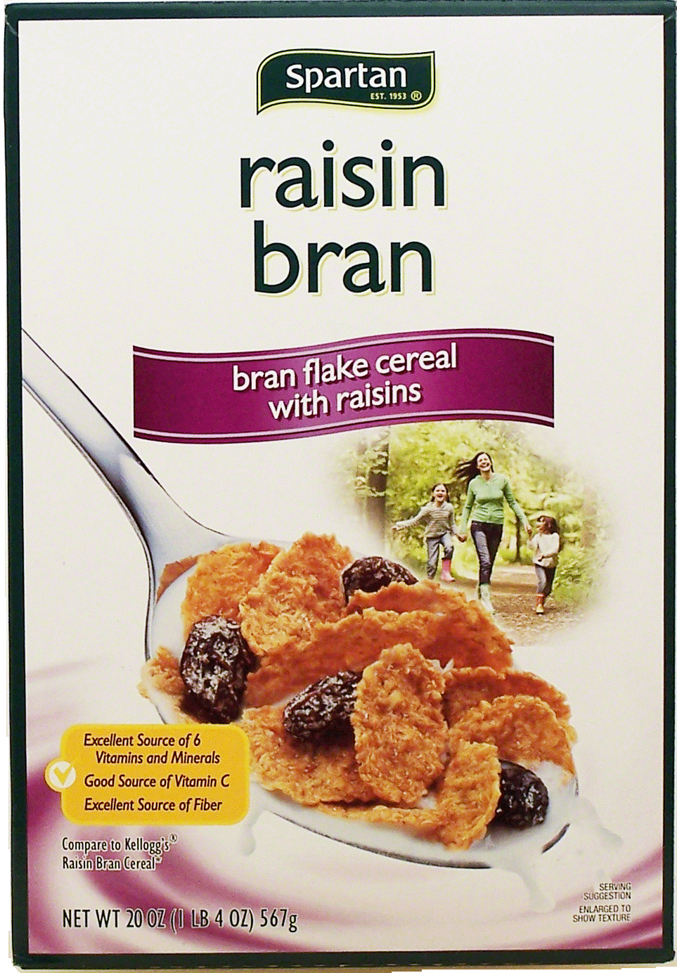 Spartan  raisin bran cereal Full-Size Picture
